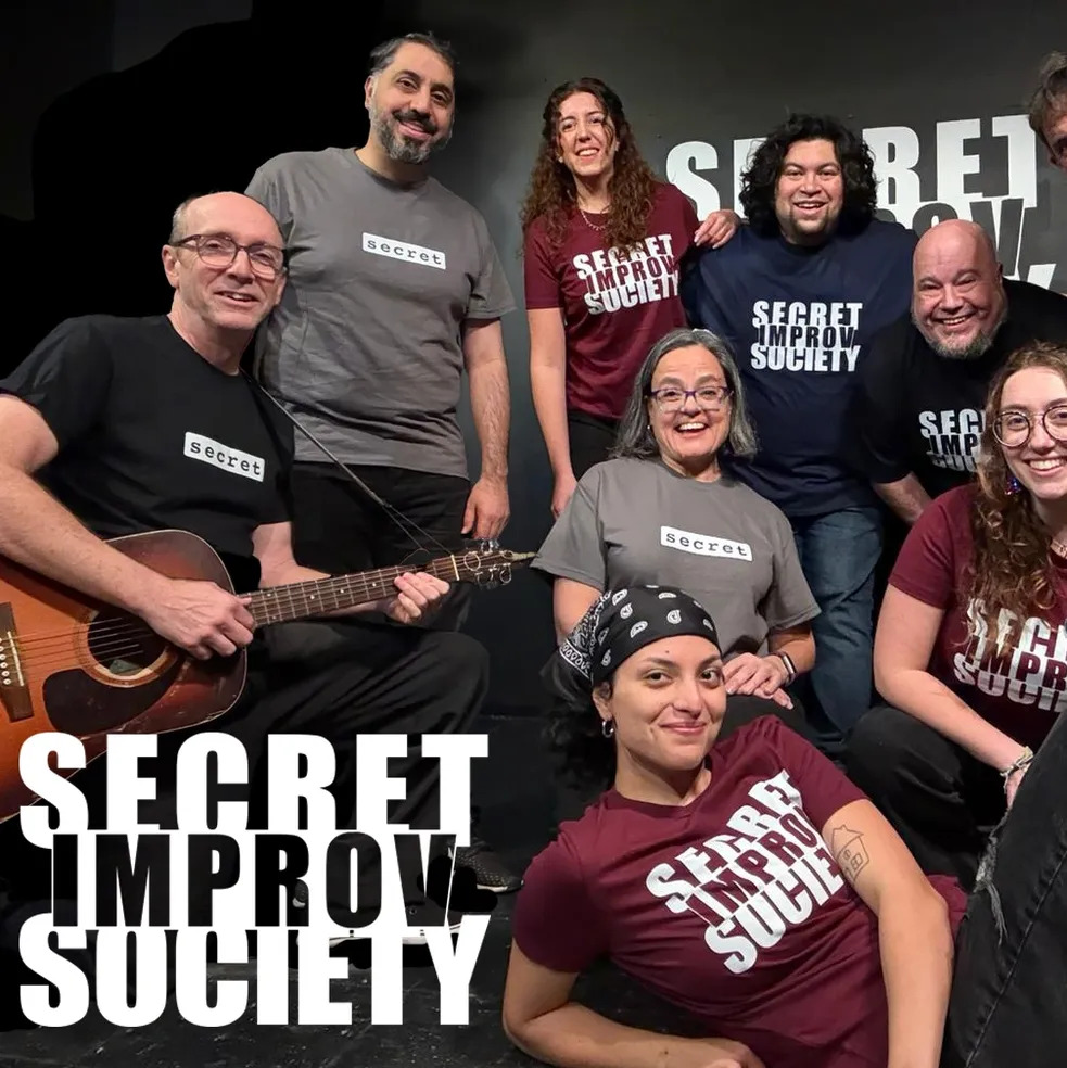 Secret Improv Society members